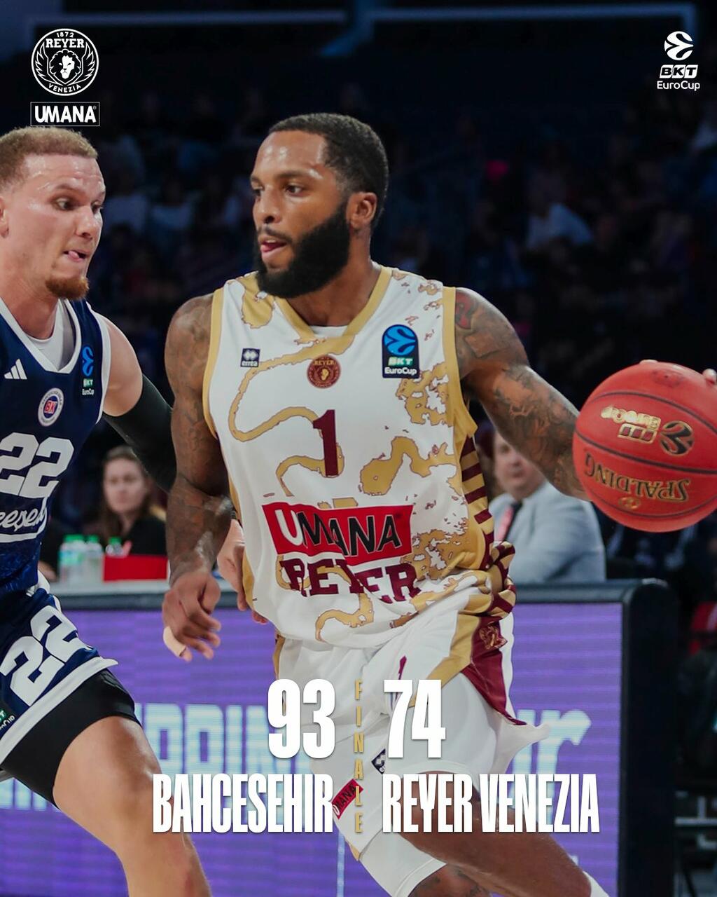 Reyer a secco in Eurocup