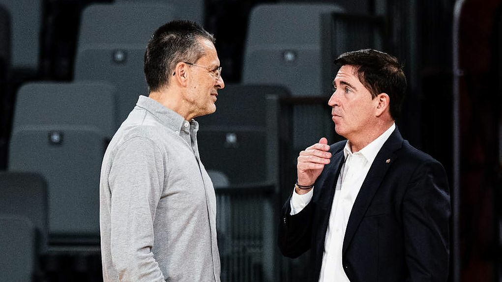 Pero martinez e Xavi pascual, rivali nella semifinale di Euroleague SuperCup