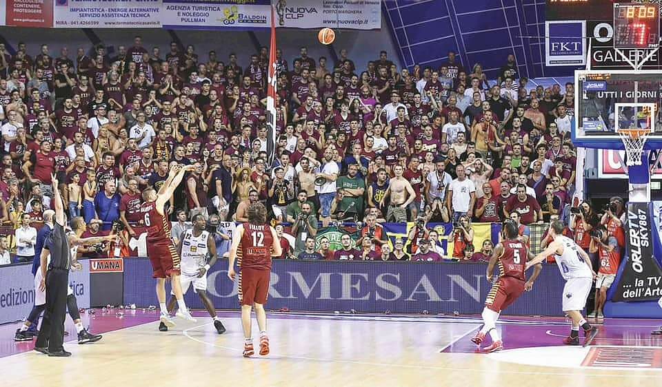 Reyer-Trento, la tripla di Bramos