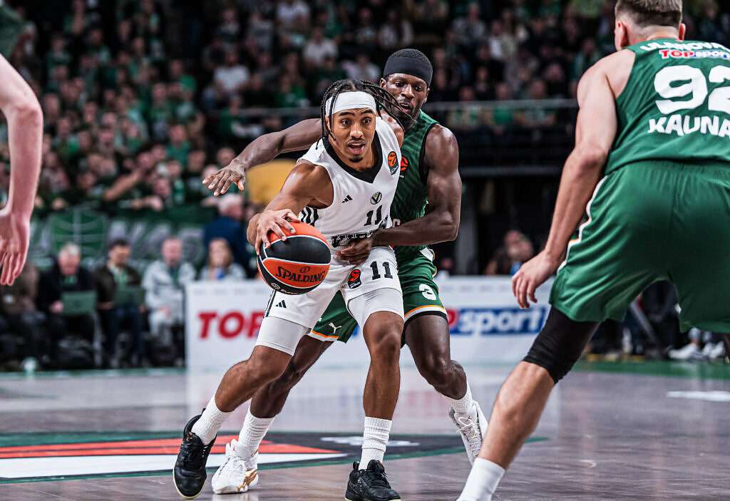Brandon Taylor in azione con la Virtus