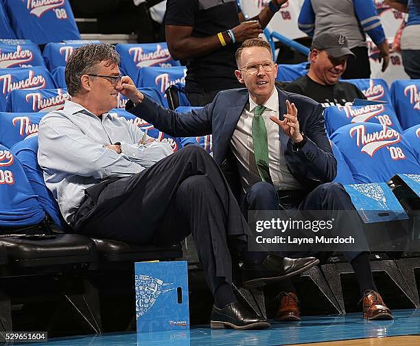 Sam Presti in compagnia proprio di RC Buford