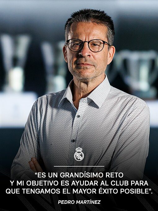 Pedro Martinez, le prime parole da allenatore del Real Madrid