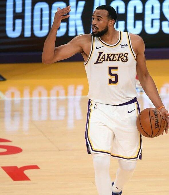 Horton-Tucker in maglia Lakers