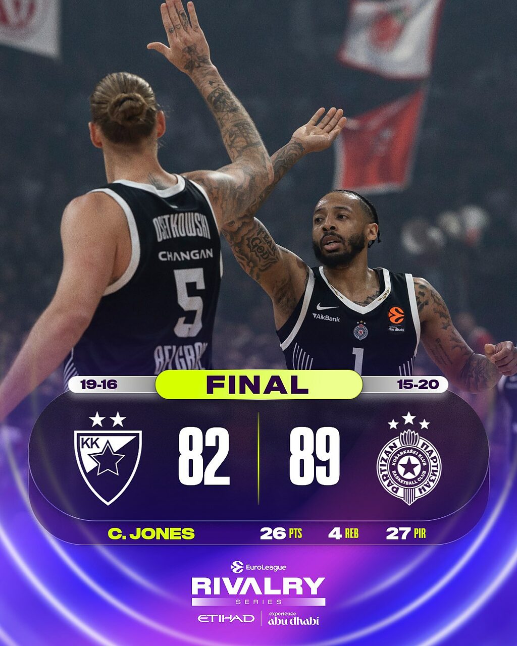 Stella Rossa ko in casa