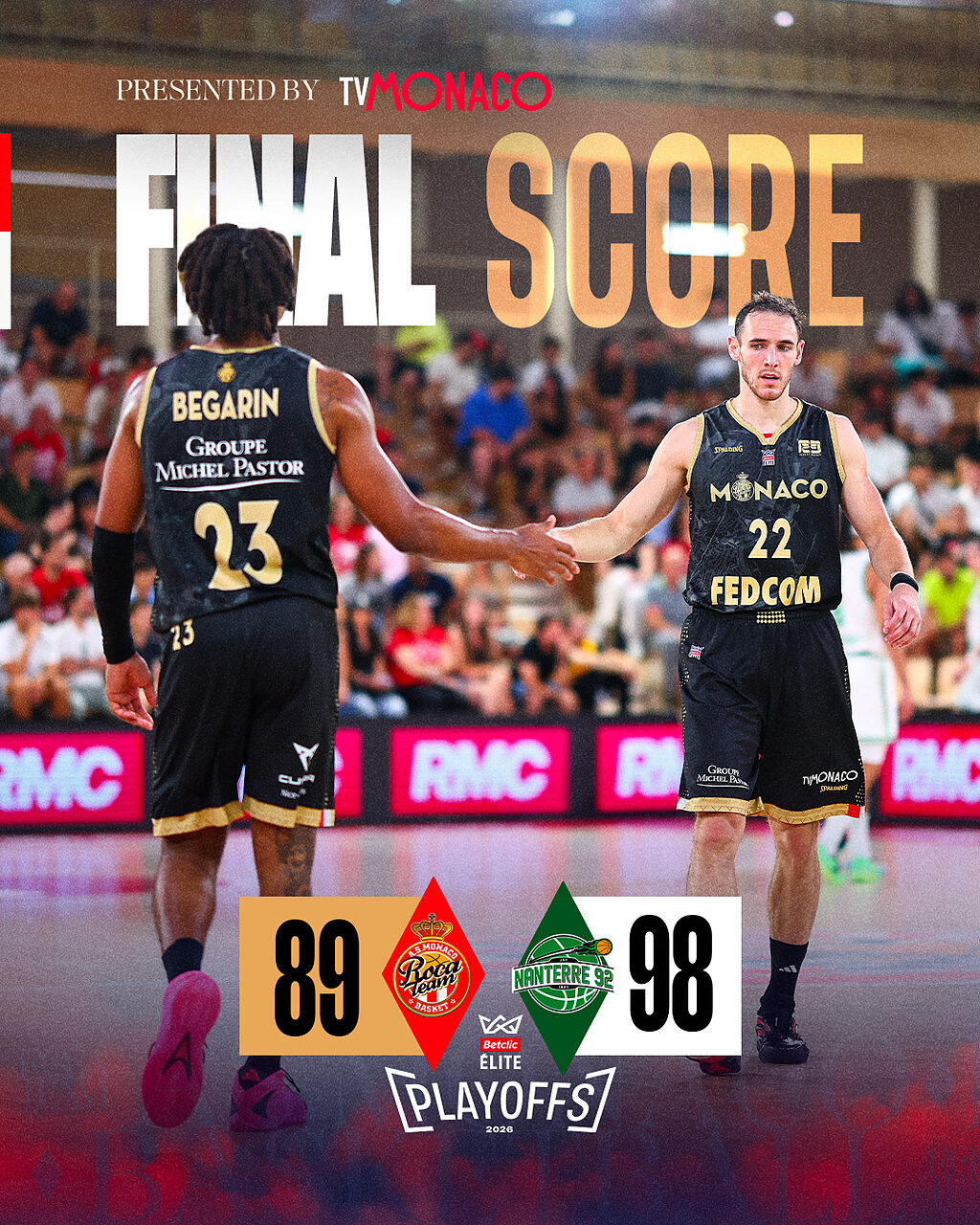 Monaco - Nanterre gara 2