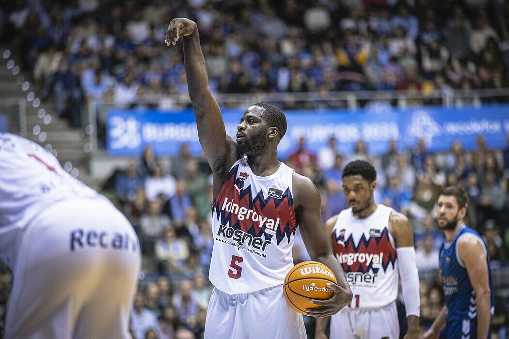 Eugene "Gino" Omuruyi, l'unico a provarci nel Baskonia a Burgos