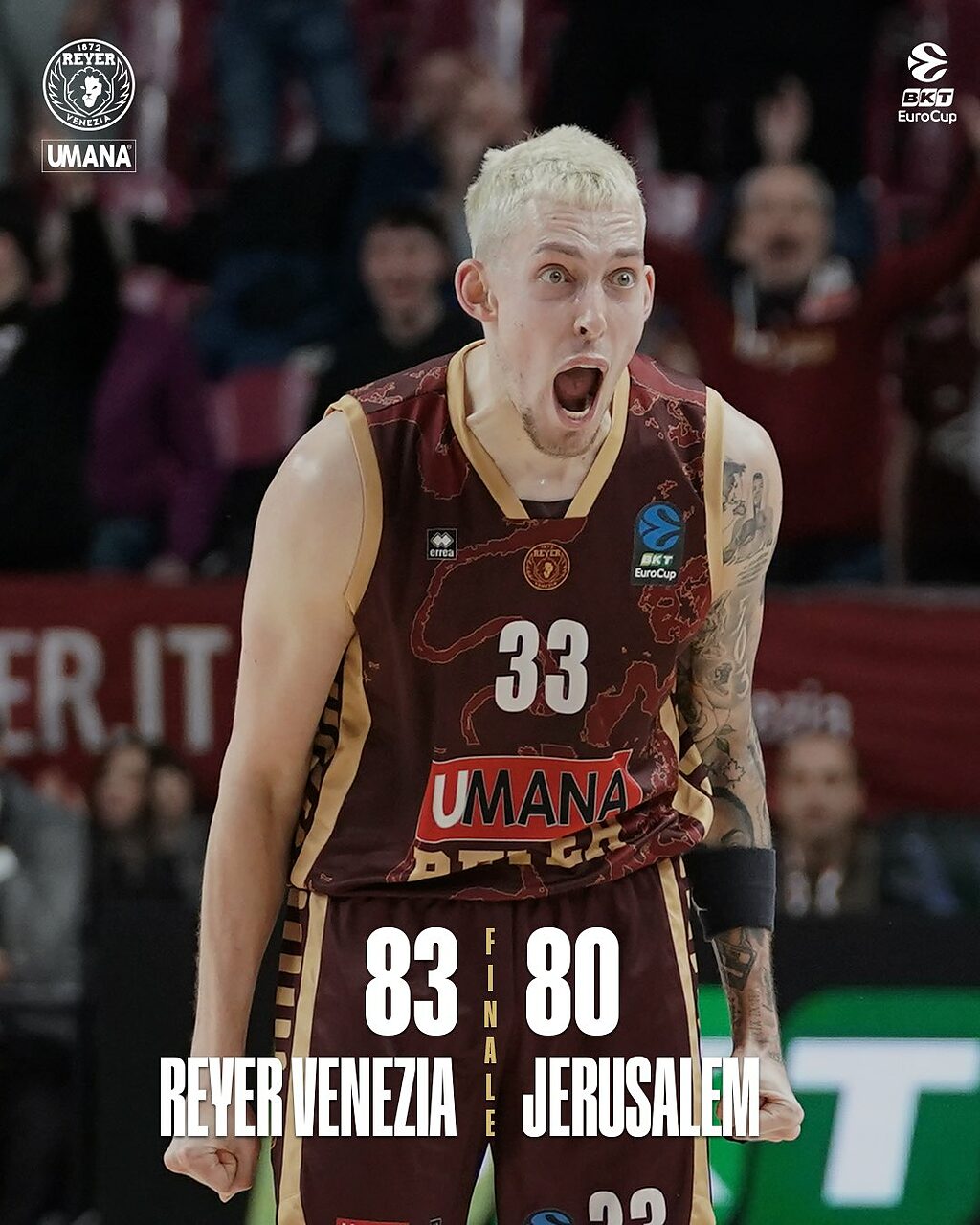 Grande vittoria per gli oro-granata sulla capolista