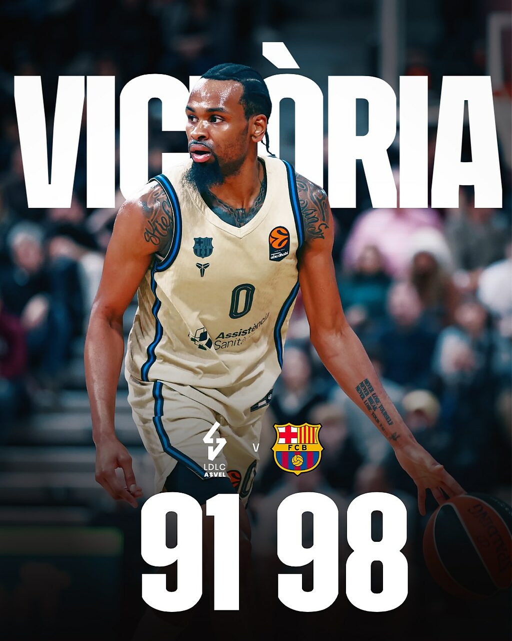 Grande prova offensiva del Barca