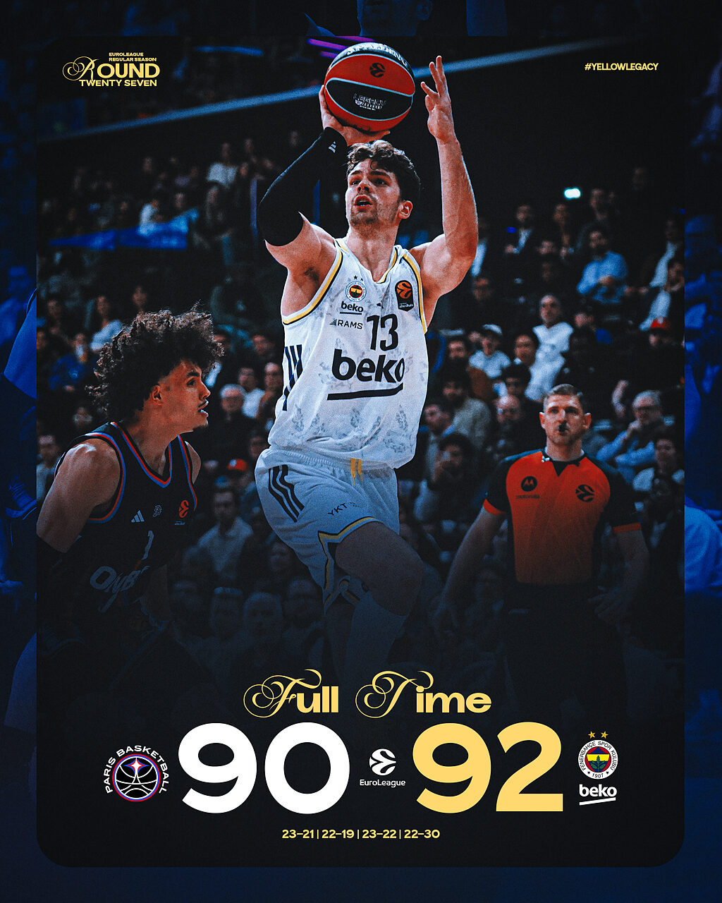 Vince con il brivido il Fener