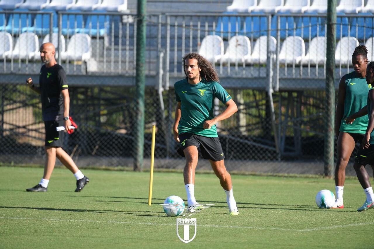 Guendouzi in allenamento