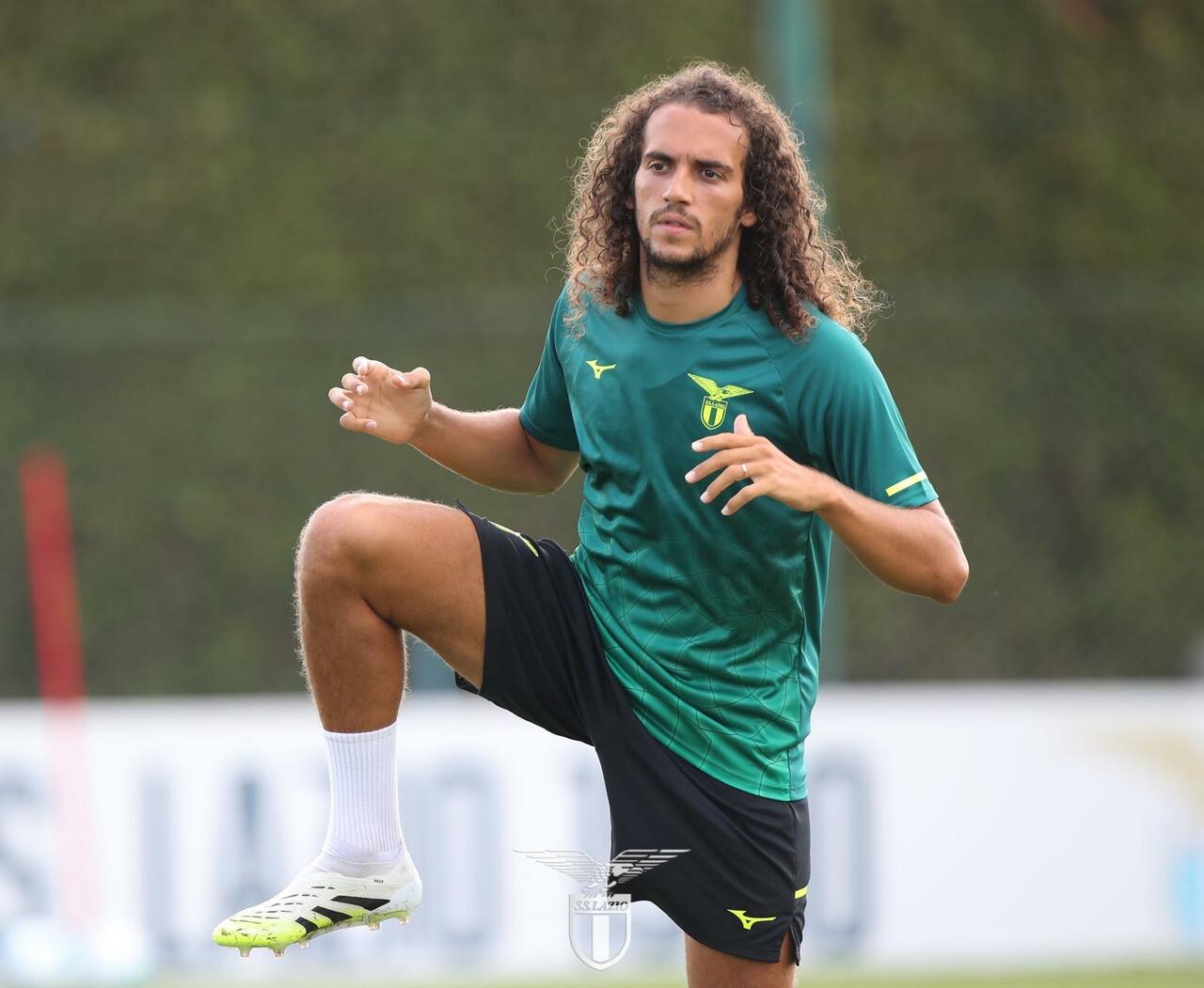 Guendouzi in lavoro a Formello