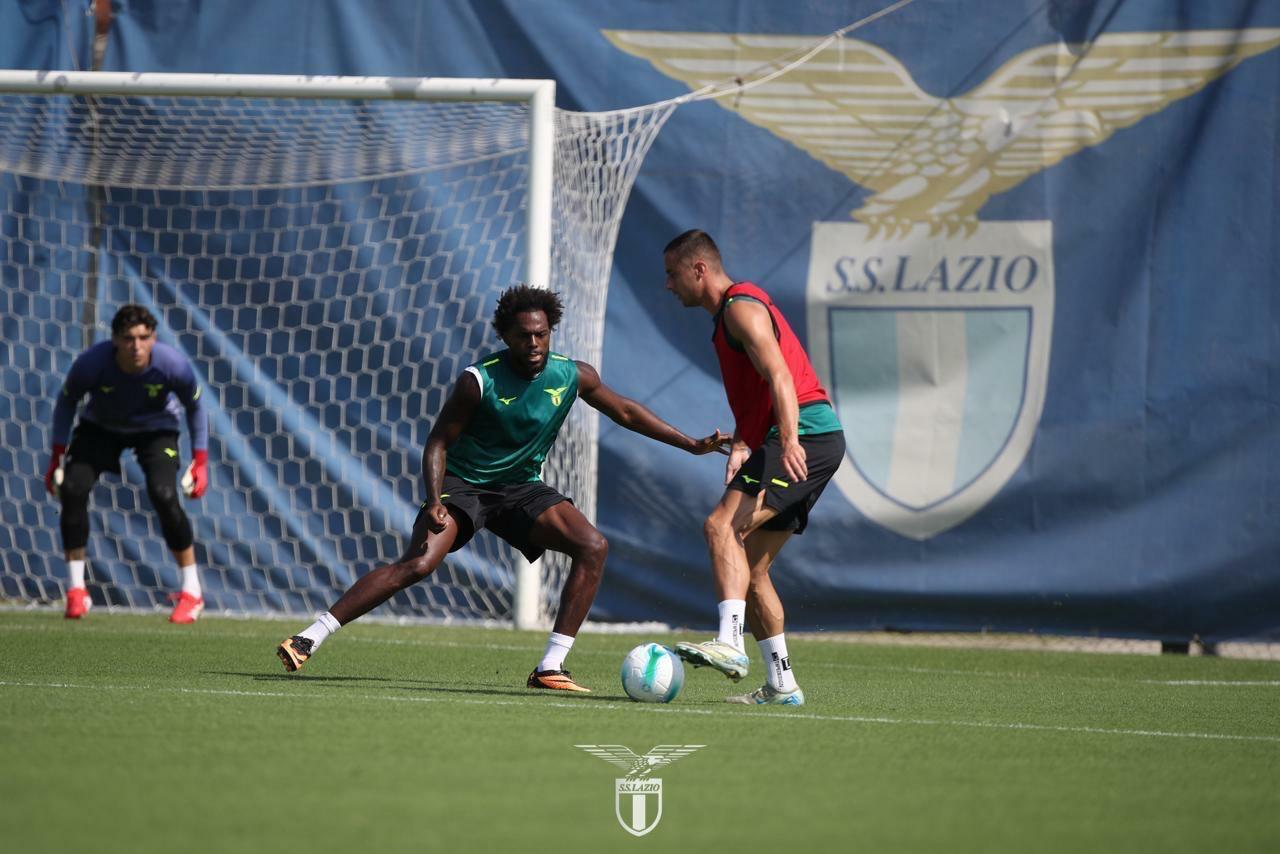 Marusic e Tavares in allenamento