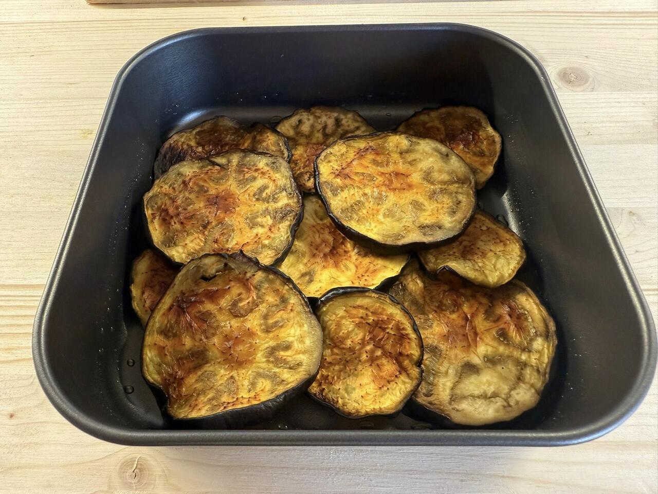 parmigiana di melanzane in friggitrice ad aria