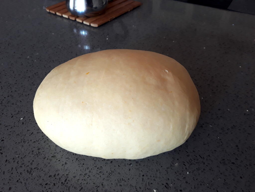 impasto liscio per le brioche di zucca