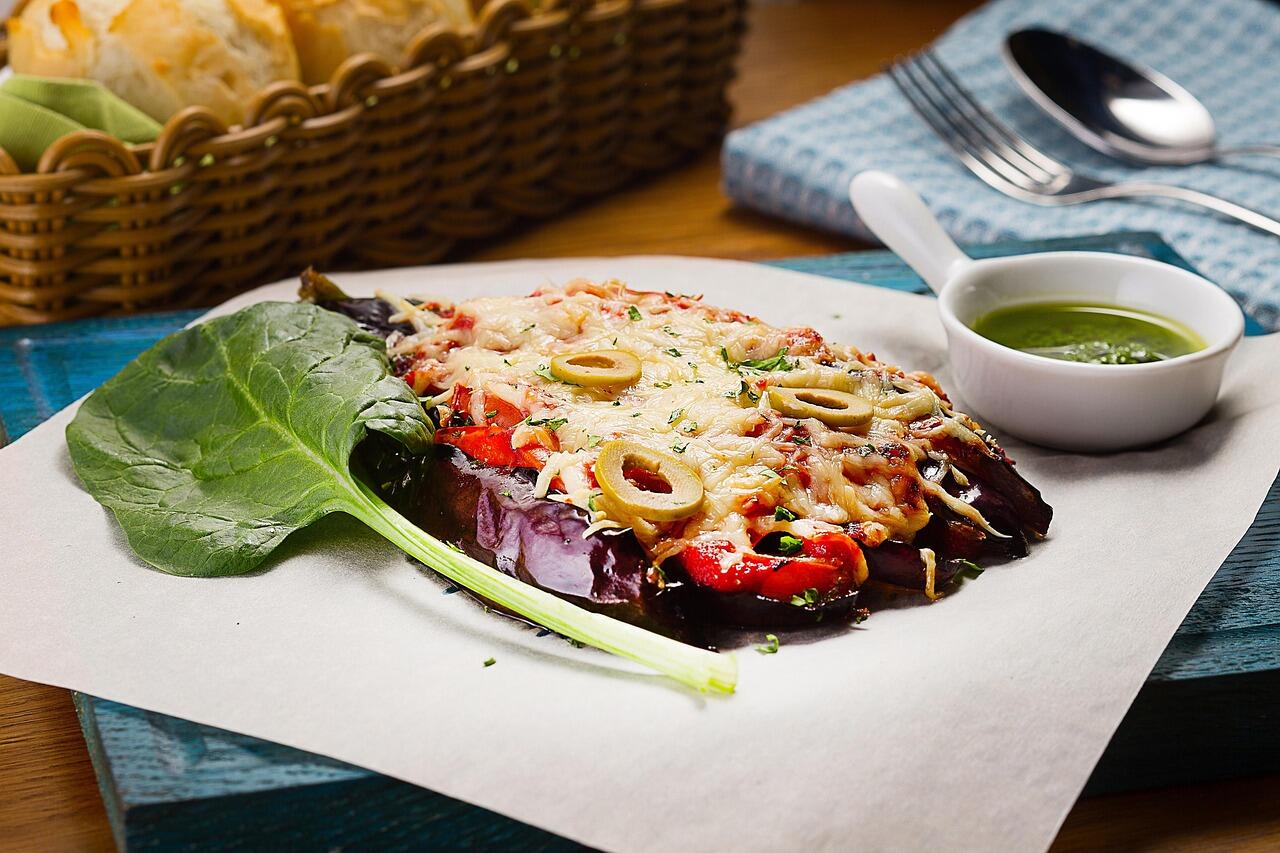 pasticcio di melanzane cotte al forno