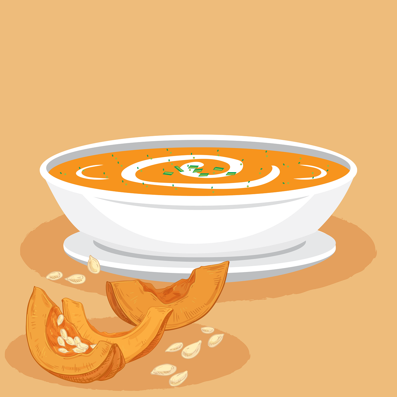 la zucca verdura o carboidrati