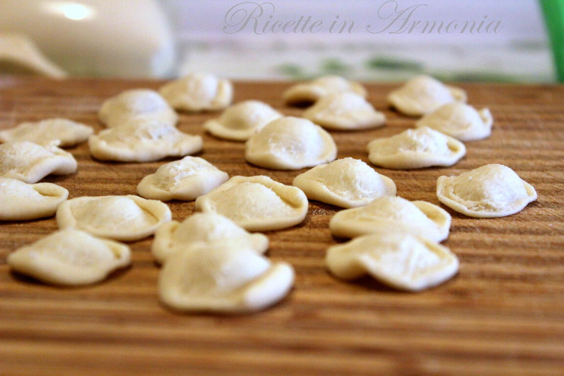 orecchiette pugliesi fatte a mano