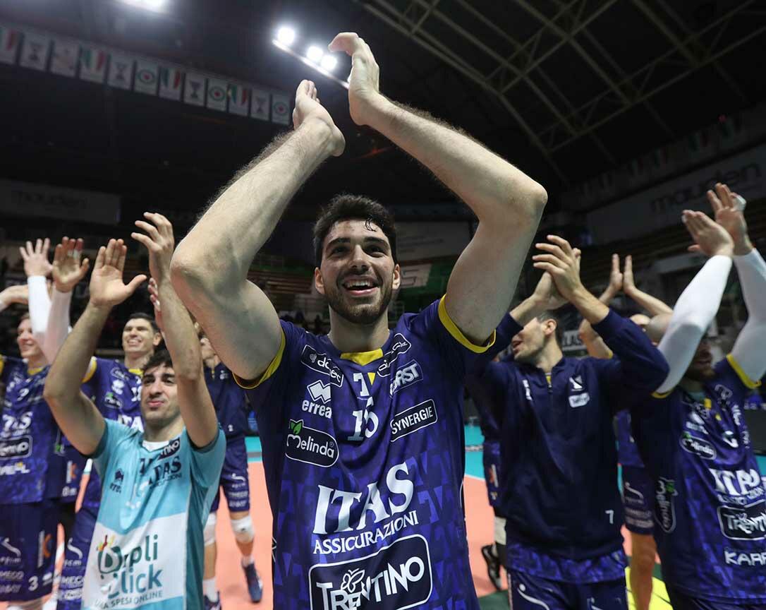 Superlega: Trento torna subito in clima campionato. 3-0 a Siena, Michieletto MVP