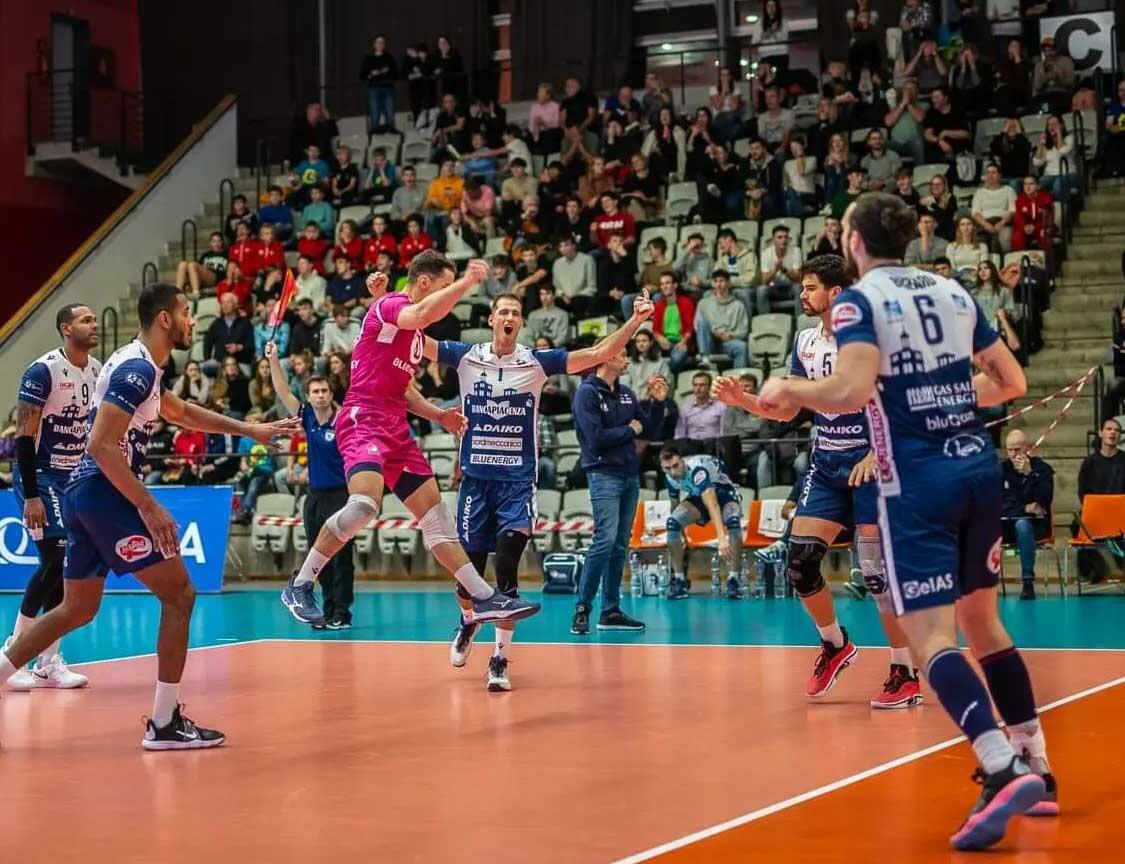 Cev Cup: Piacenza si qualifica agli Ottavi. 3-1 a Praga