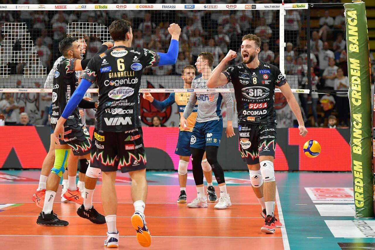 Superlega: Anticipo, Perugia - Verona 3-0, Rychlicki top scorer