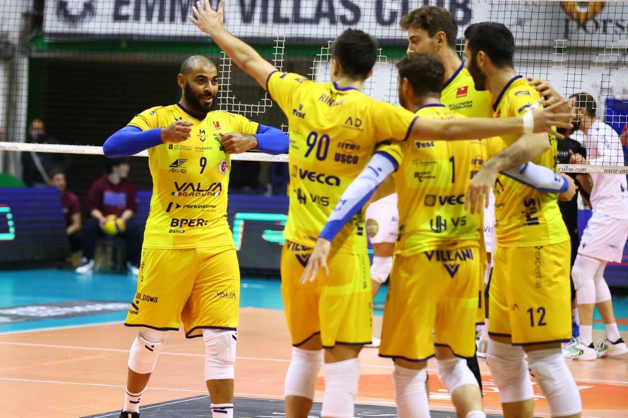 Superlega: Modena lotta 4 set ma poi piega Siena. Ngapeth MVP