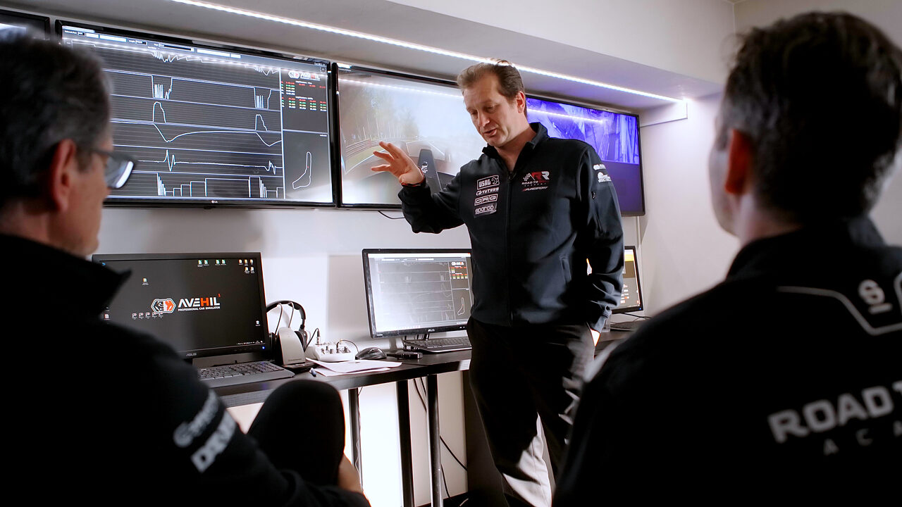 Jarno Trulli in Road To Race Academy