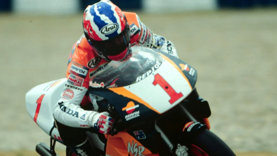 mick doohan in pista a montmelò 1997