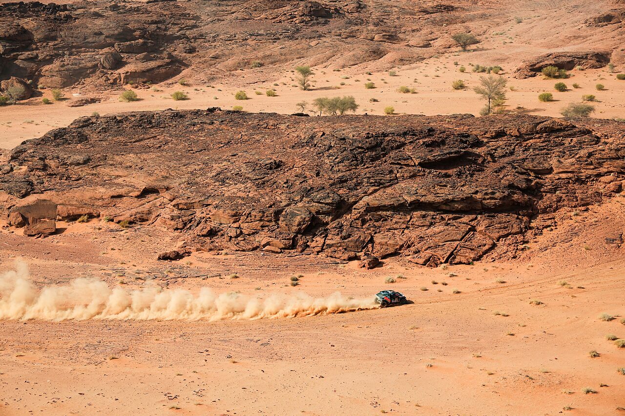 Nasser Al Attiyah in azione 