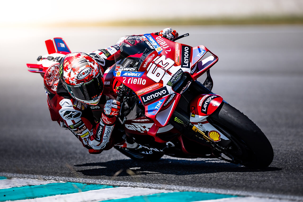 Pecco Bagnaia Ducati Test Sepang MotoGP 2026