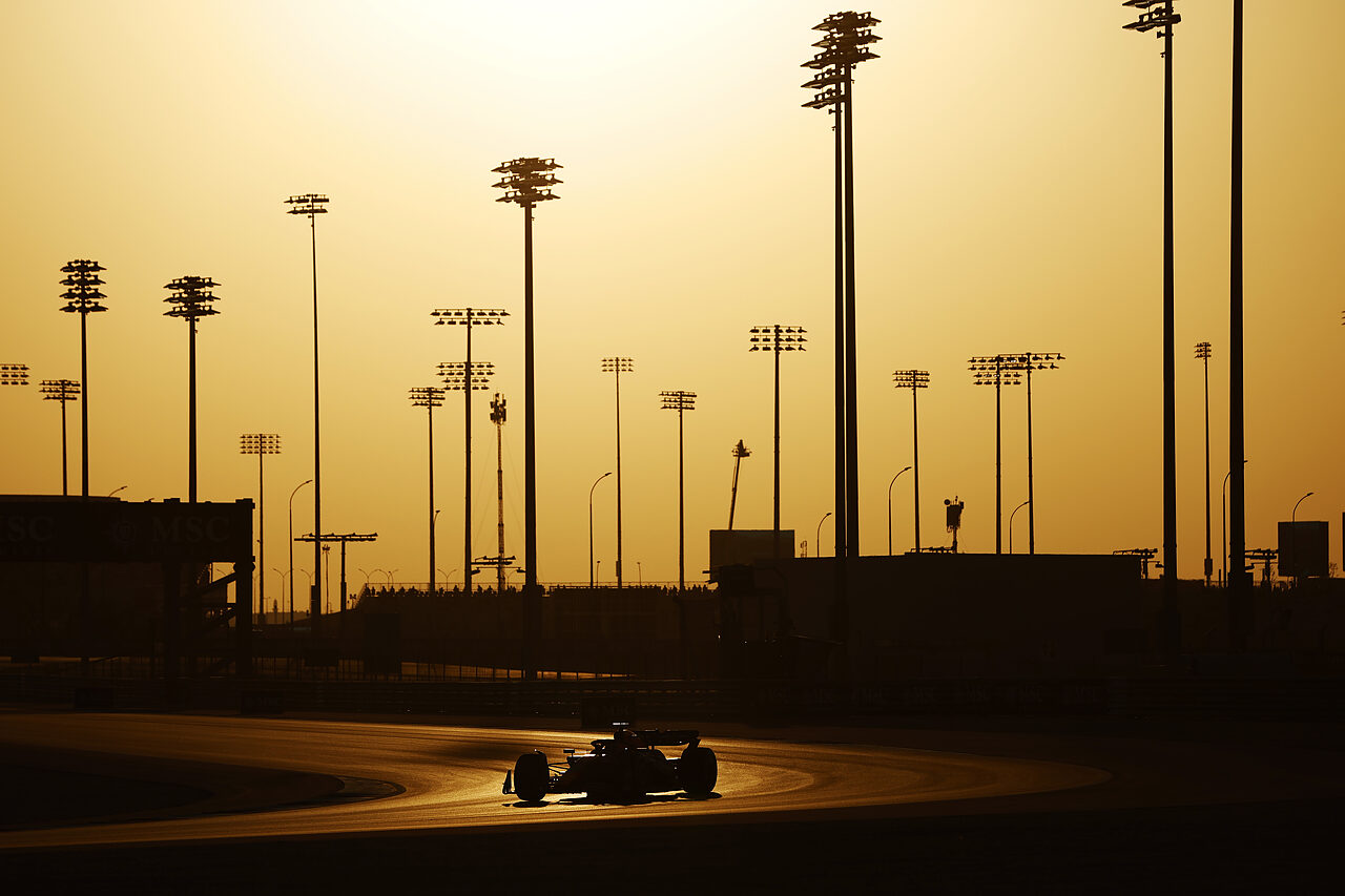 Tramonto caldo GP Qatar F1 2023