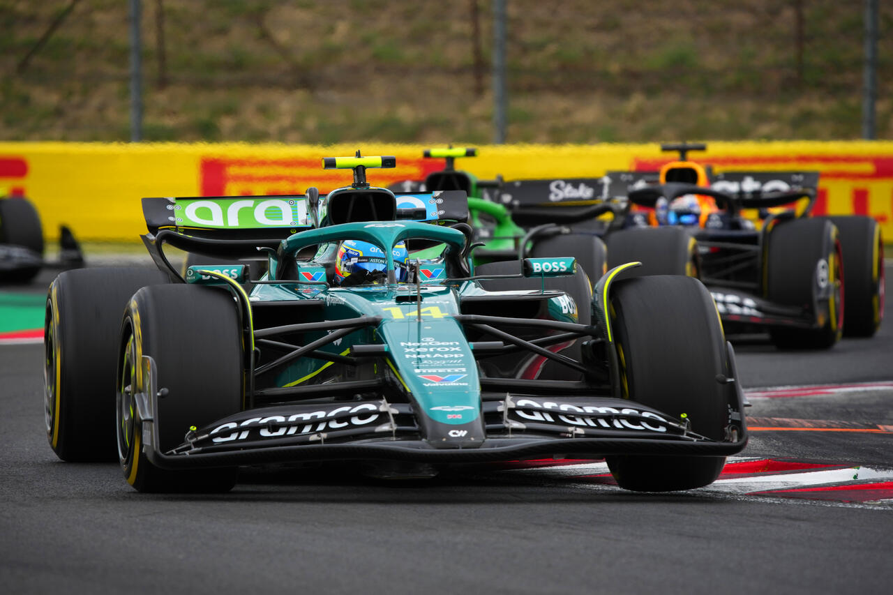 Alonso Aston Martin F1 GP Ungheria 2025
