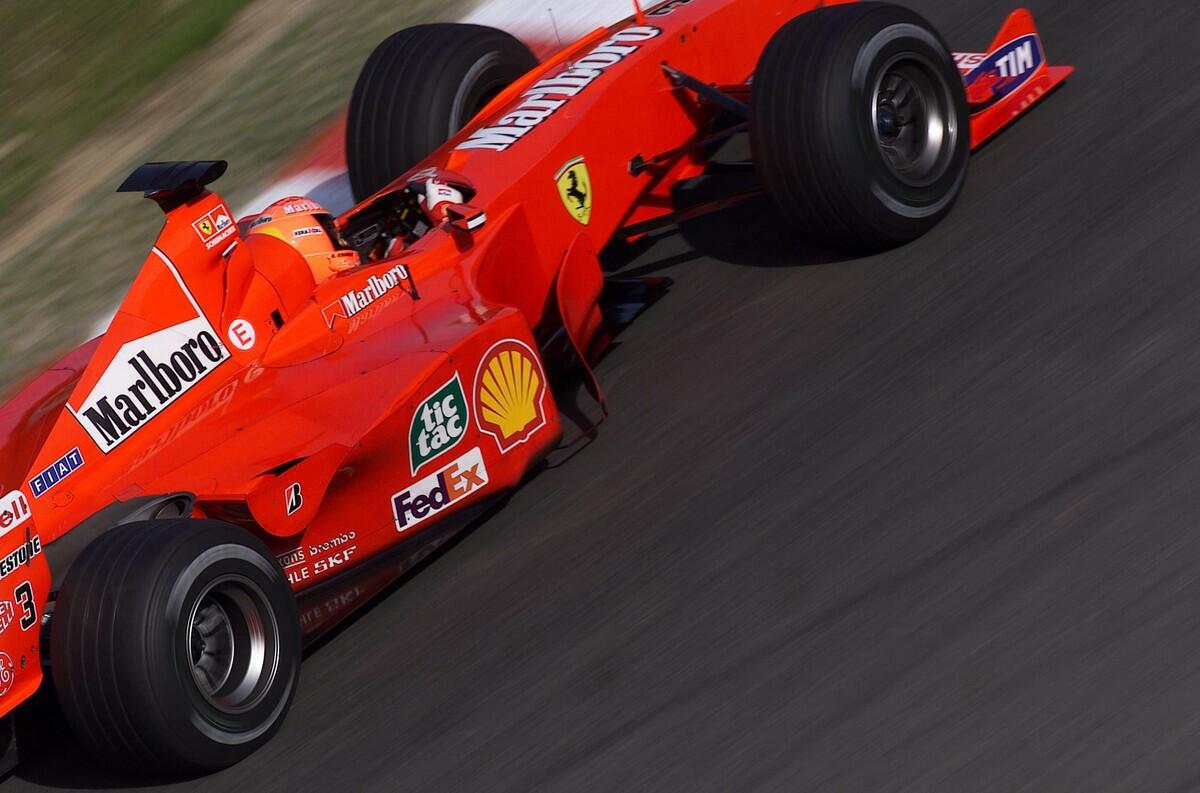 Schumacher Ferrari Suzuka GP Giappone F1 2000