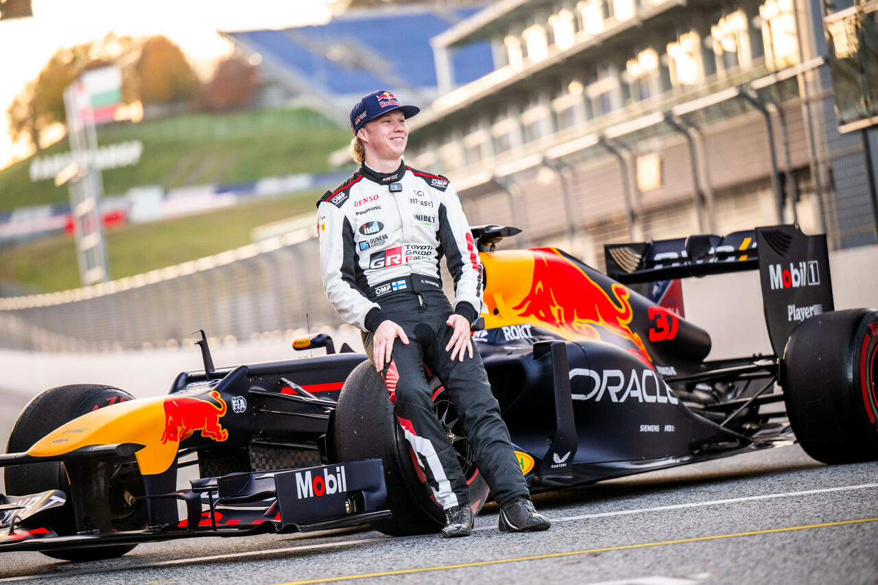 Kalle Rovanpera Red Bull Formula 1 Test Spielberg 2024