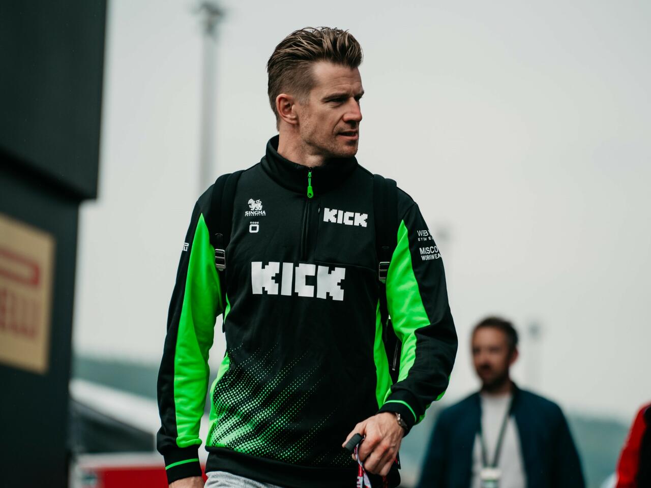 Hulkenberg Sauber Paddock F1 GP Belgio 2025