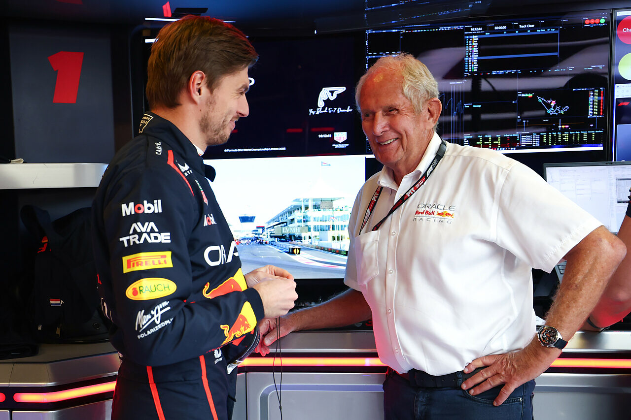 Helmut Marko e Max Verstappen