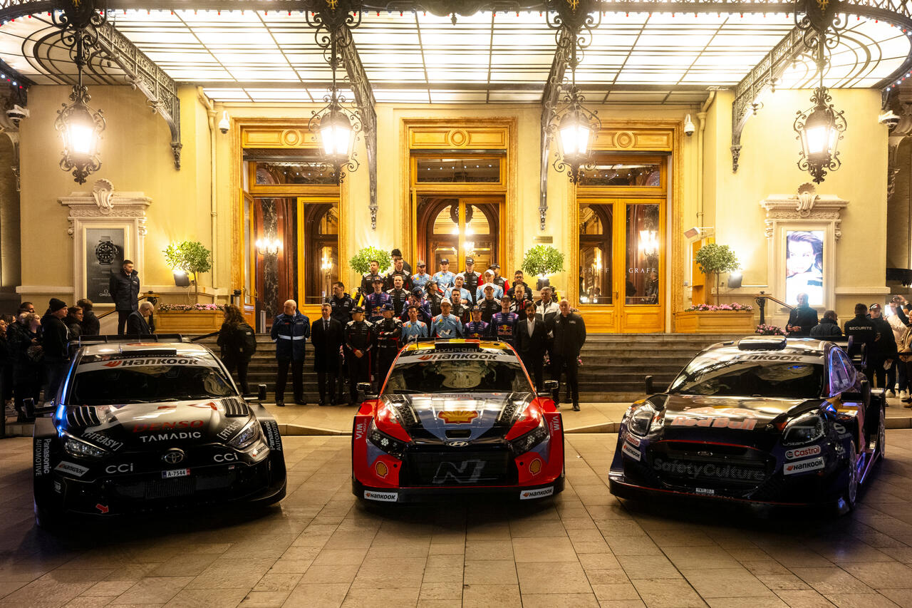 Toyota Hyundai Ford WRC 2025