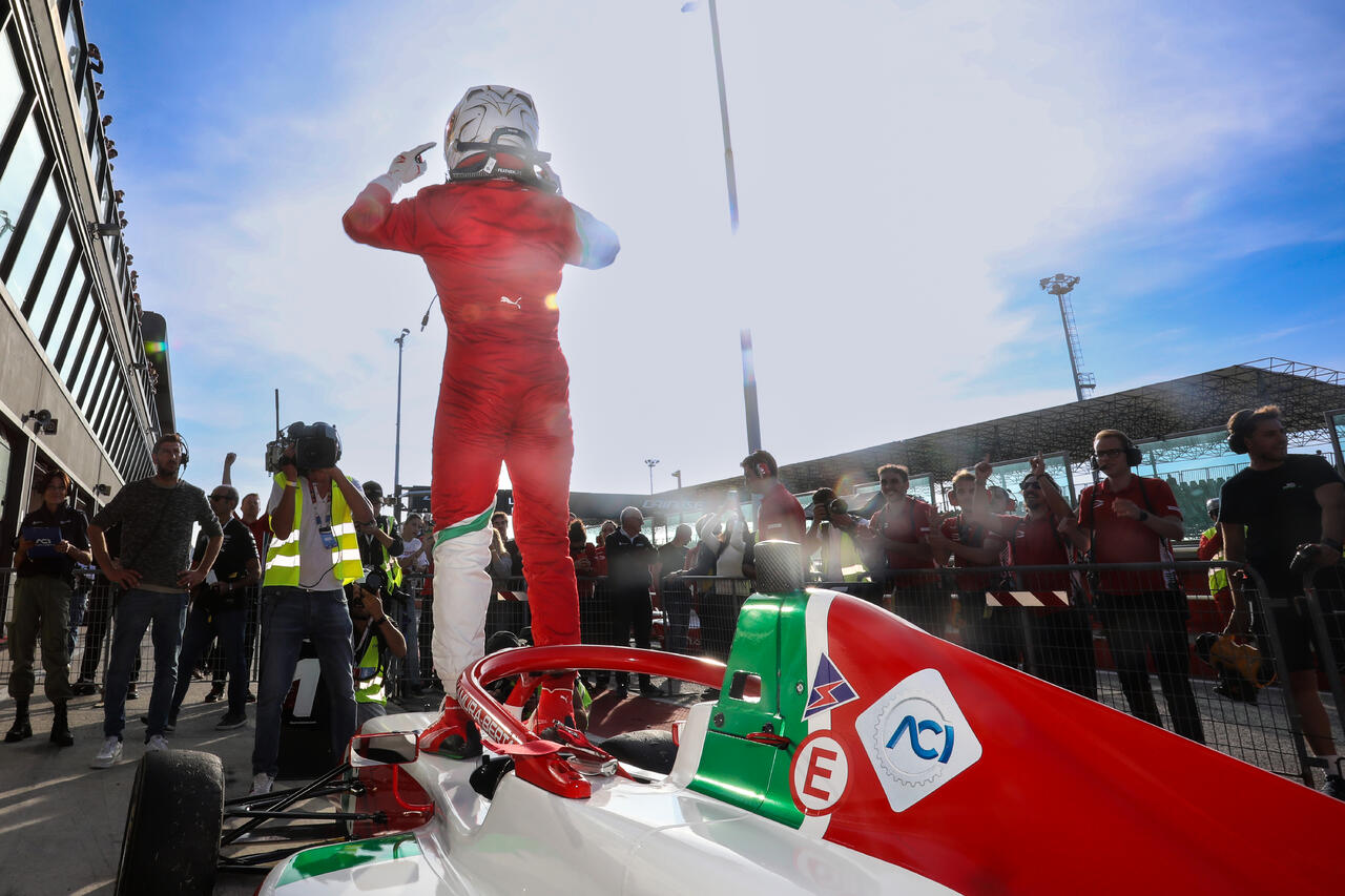 Nakamura Berta Prema Vittoria Misano F4 Italia 2025