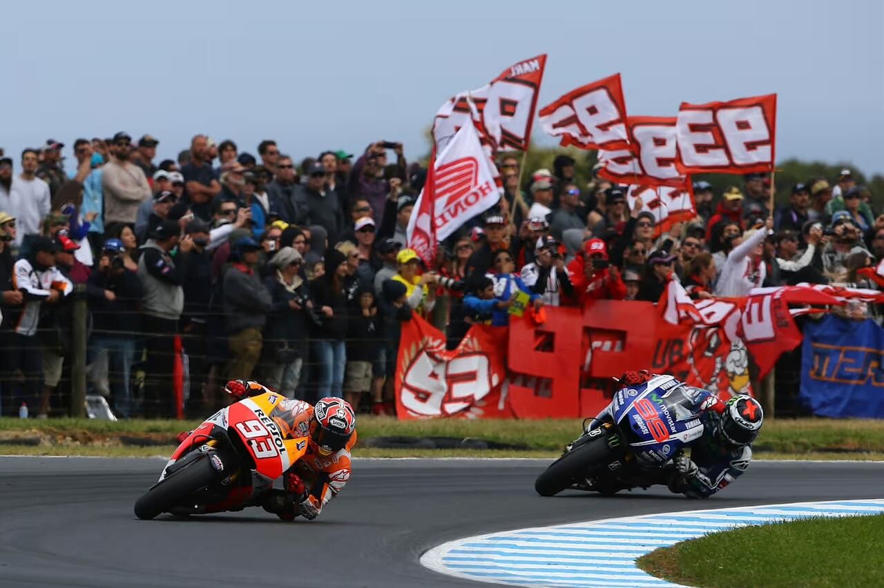 lorenzo e márquez in australia 2015