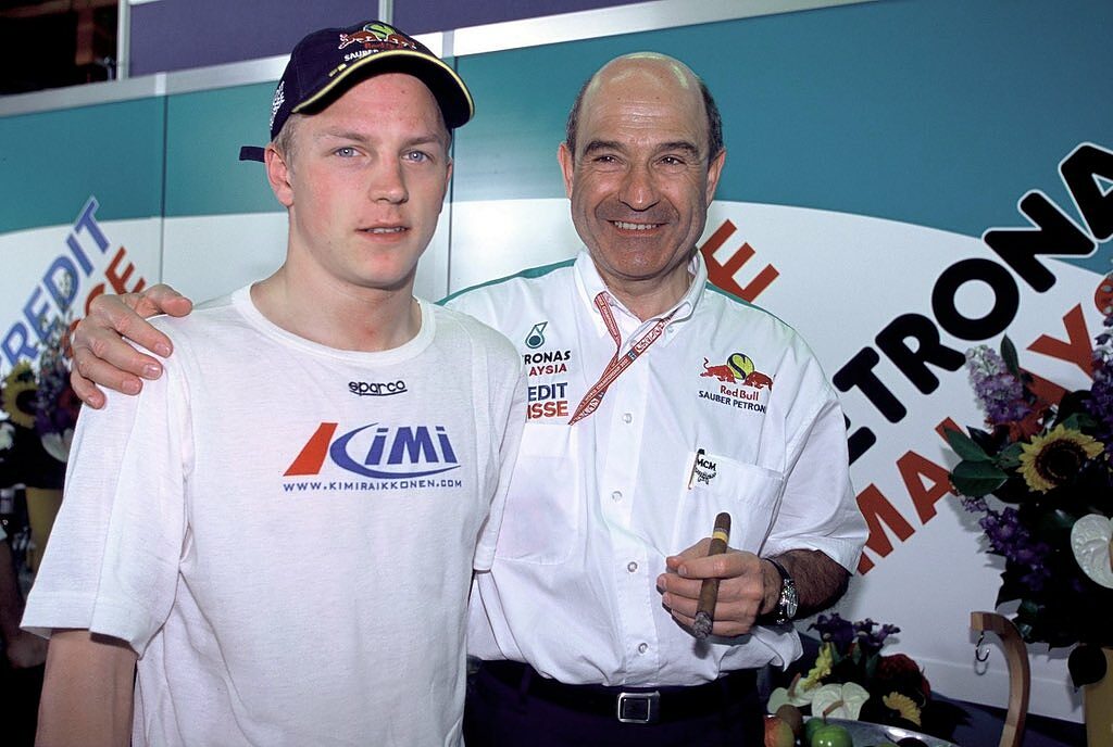 Kimi Raikkonen Peter Sauber Formula 1 2001