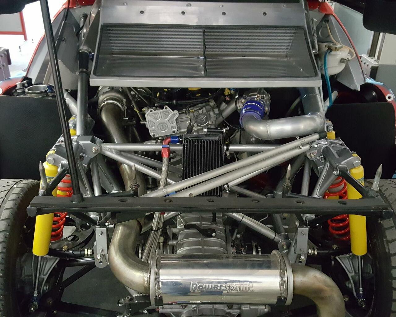 Il motore Triflux sulla Delta ECV2