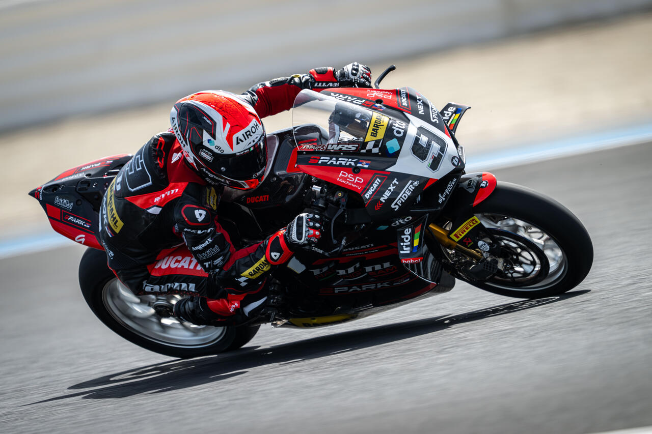 Danilo Petrucci in pista