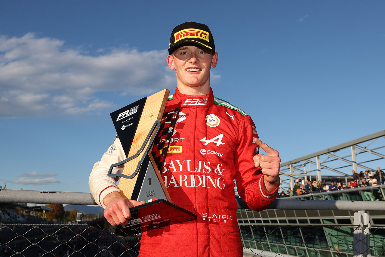 Freddie Slater, campione FRECA 2025