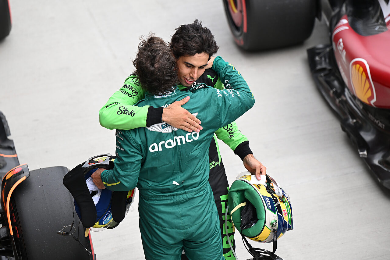 Alonso Bortoleto Parco Chiuso GP Ungheria F1 2025