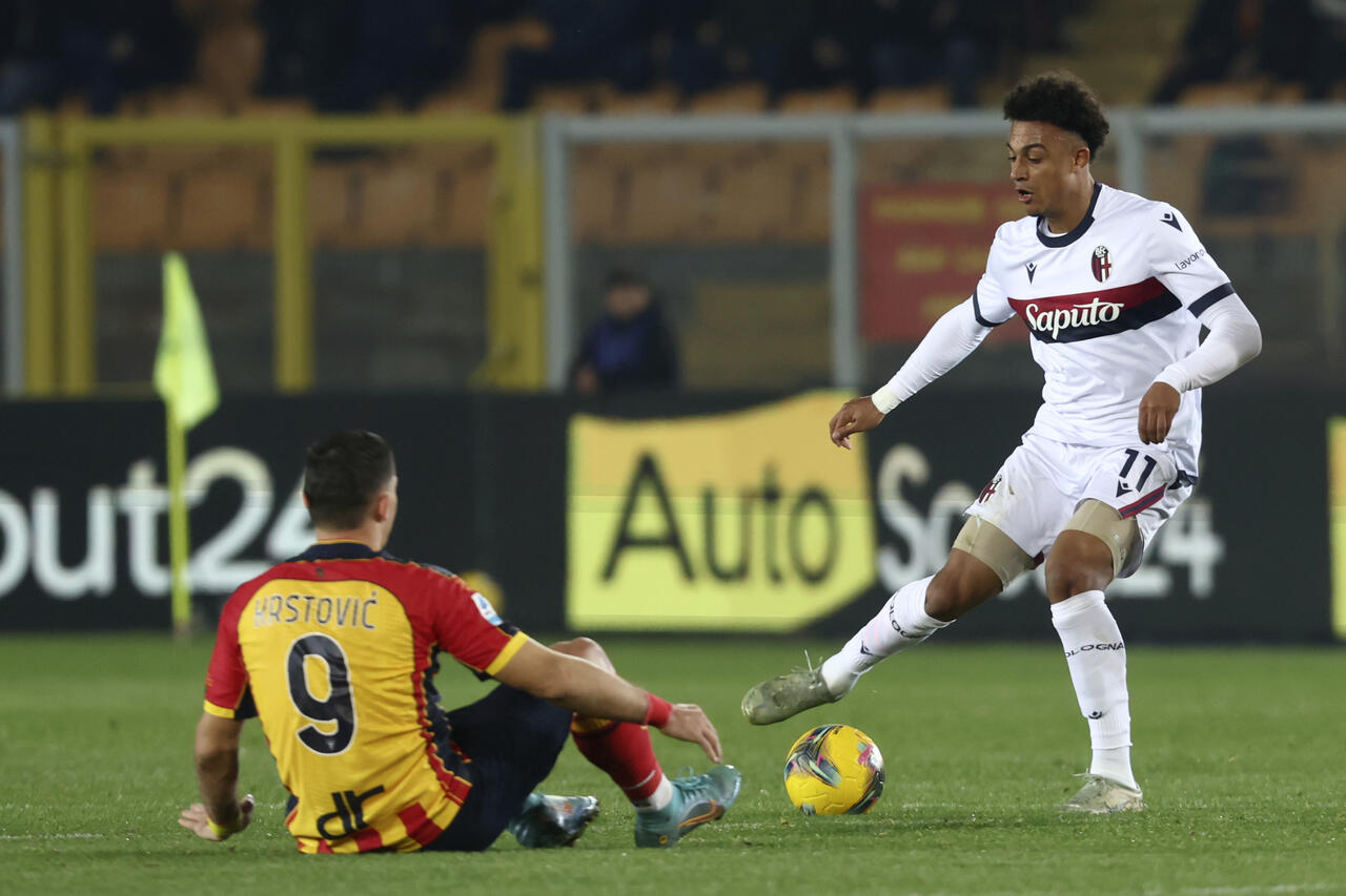 Dan Ndoye (Photo by Maurizio Lagana/Getty Images Via OneFootball)