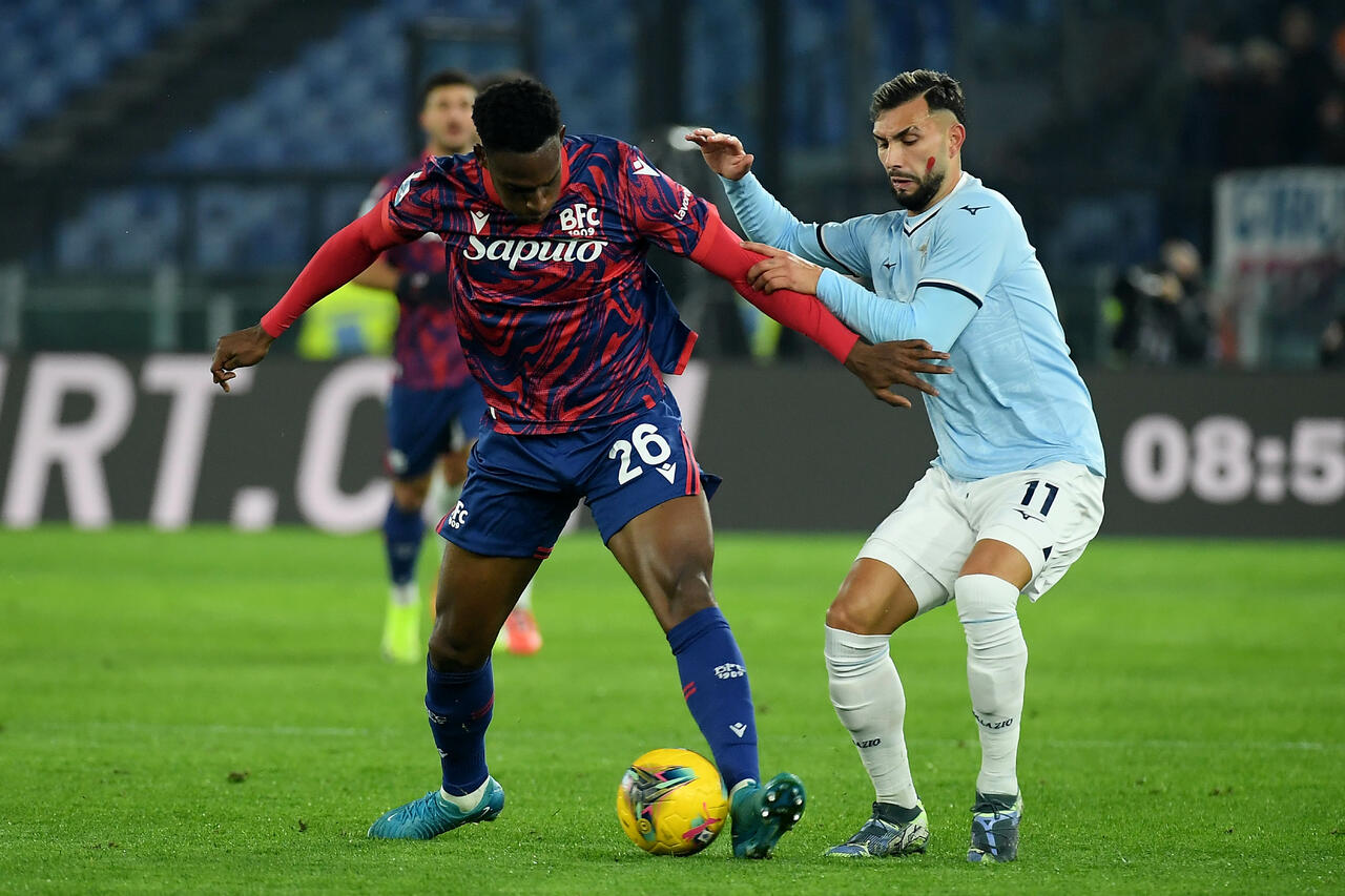 Jhon Lucumí (Photo by Marco Rosi - SS Lazio/Getty Images Via OneFootball)