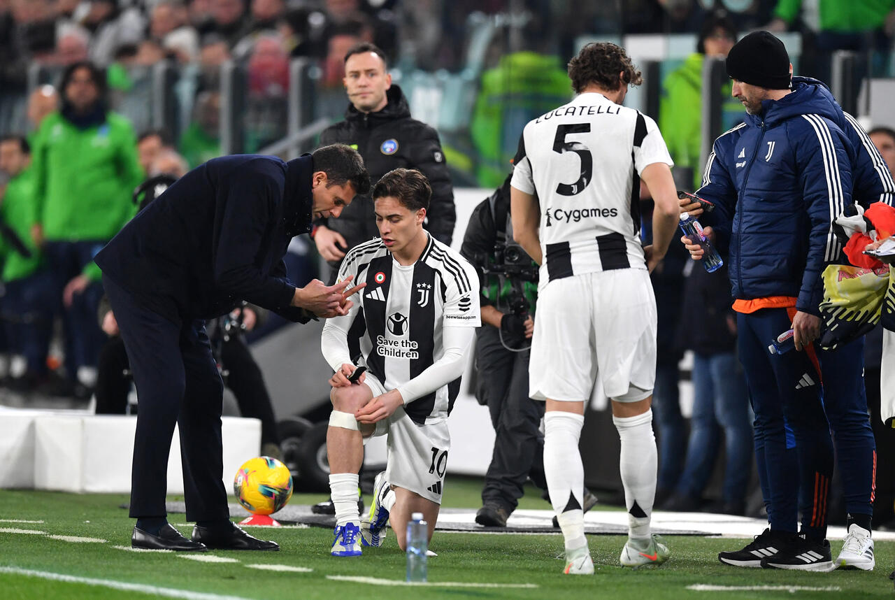 Thiago Motta e Kenan Yildiz (Photo by Valerio Pennicino/Getty Images Via OneFootball)