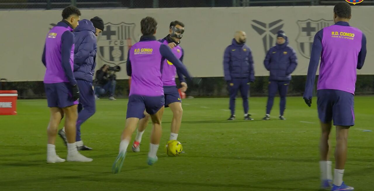 Entrainement FC Barcelone