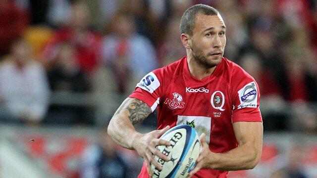Quade Cooper apertura dei Reds nel 2010