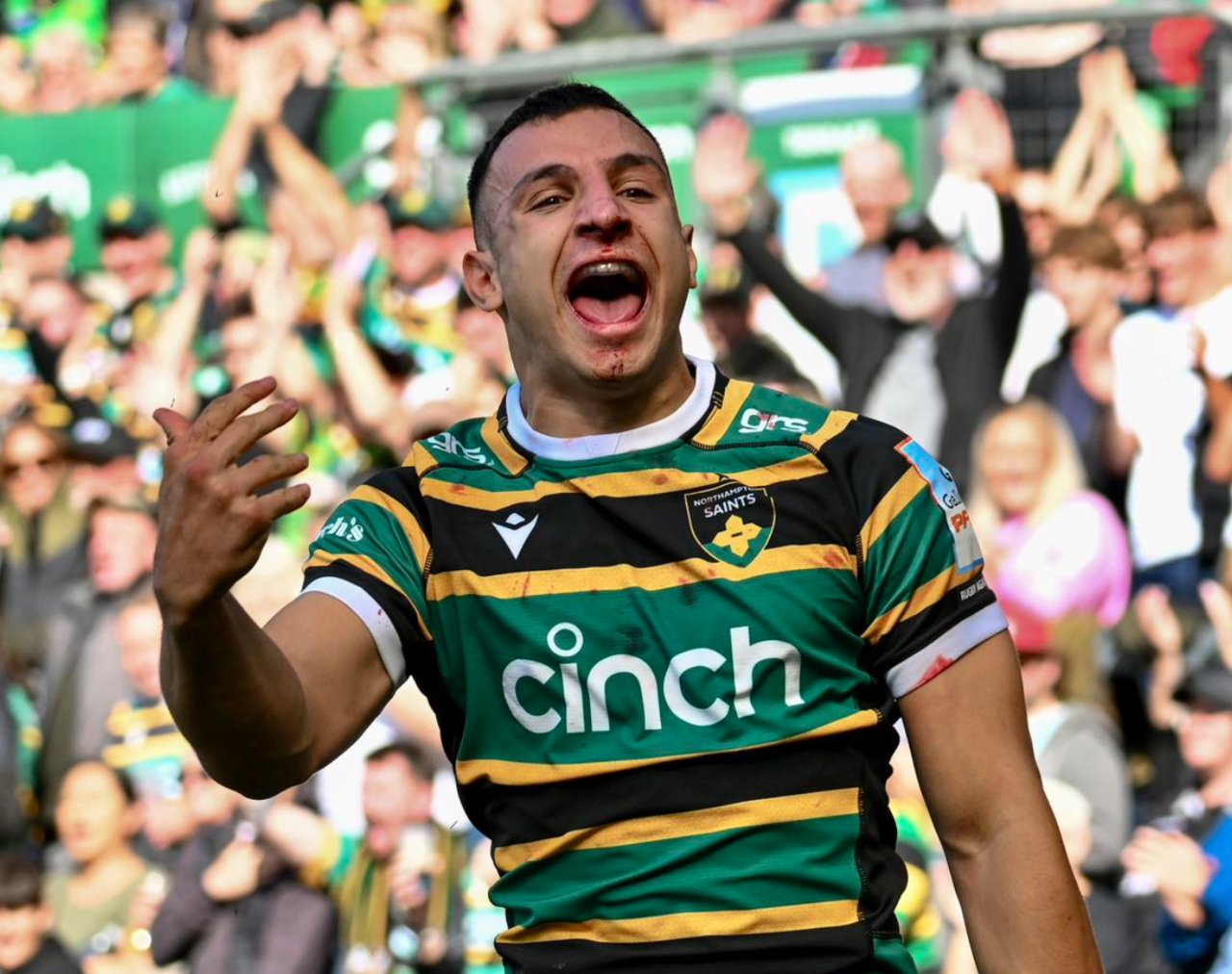 Edoardo Todaro - foto Northampton Saints