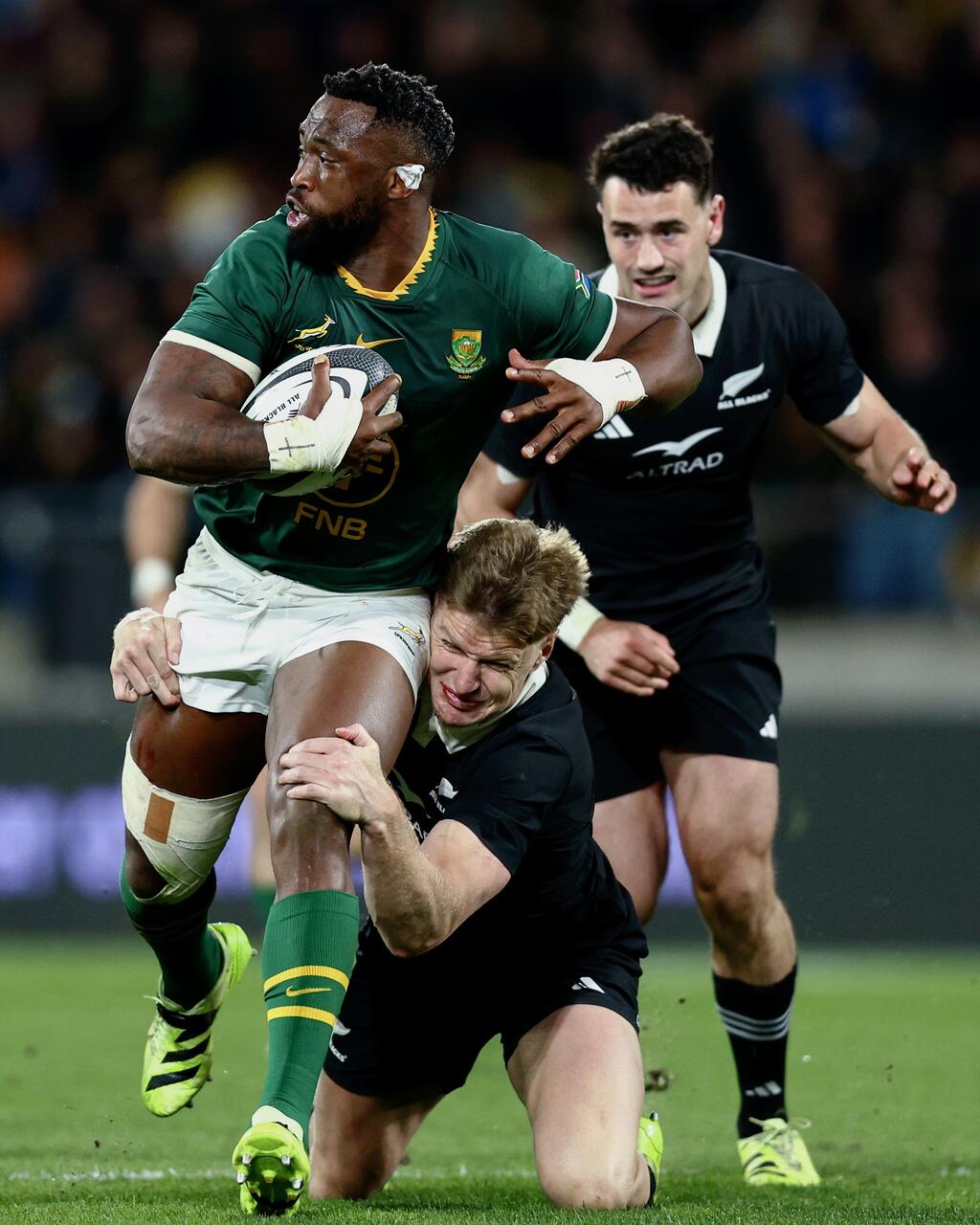 Siya Kolisi durante All Blacks - Sudafrica